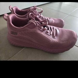 Skechers pink sneakers walking training